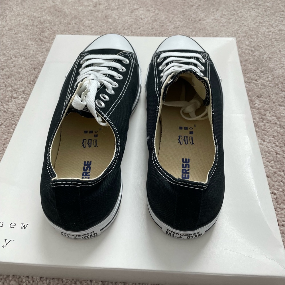 Converse Classic Black and White Sneakers - Picture 2 of 4